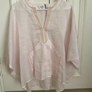 Anthropologie Akemi + Kin Light pink top xs/s